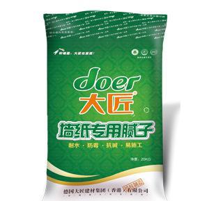 大匠墙纸用腻子 环保腻子粉耐水 耐碱防霉 源自德国