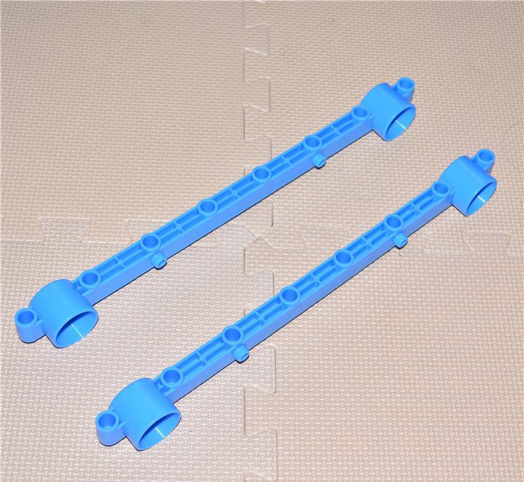蓝色三通小三通接头晾衣架配件落地通用伸缩 单杆双杆 塑料配件
