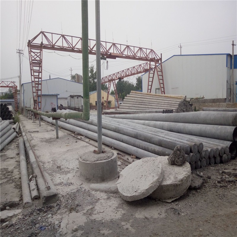 厂家新品直销18米水泥电线杆非预应力头径190混凝土电线杆