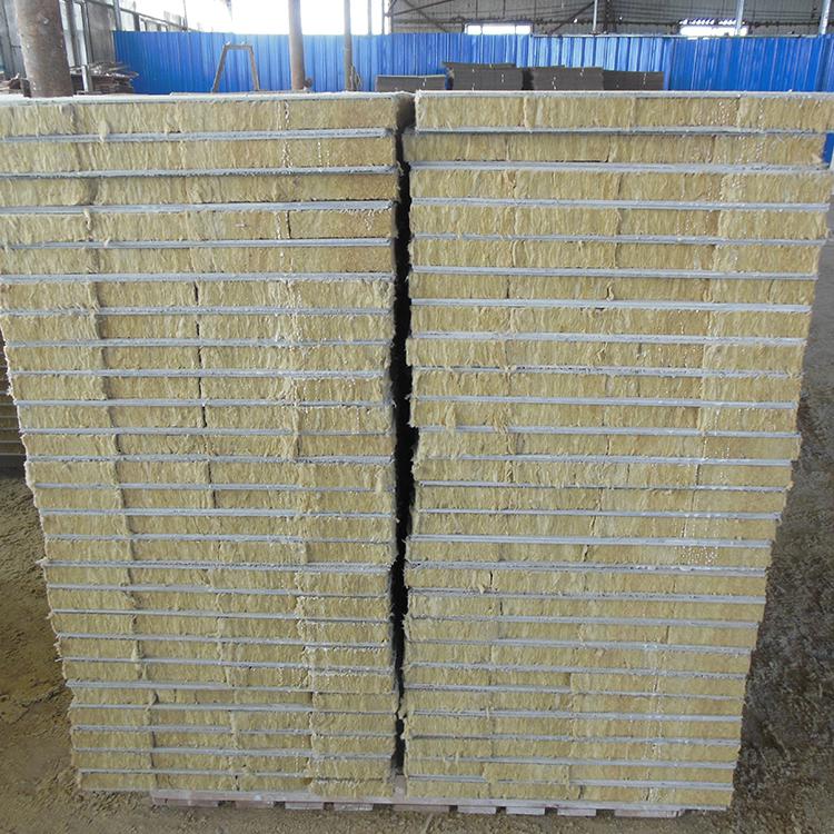 【河北宏利】保温防火厂家供应岩棉复合板,EPS彩钢复合板