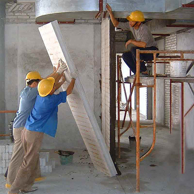 广丰150mm 轻质隔墙板 厂家直销防火隔音隔墙板 水泥泡沫墙板