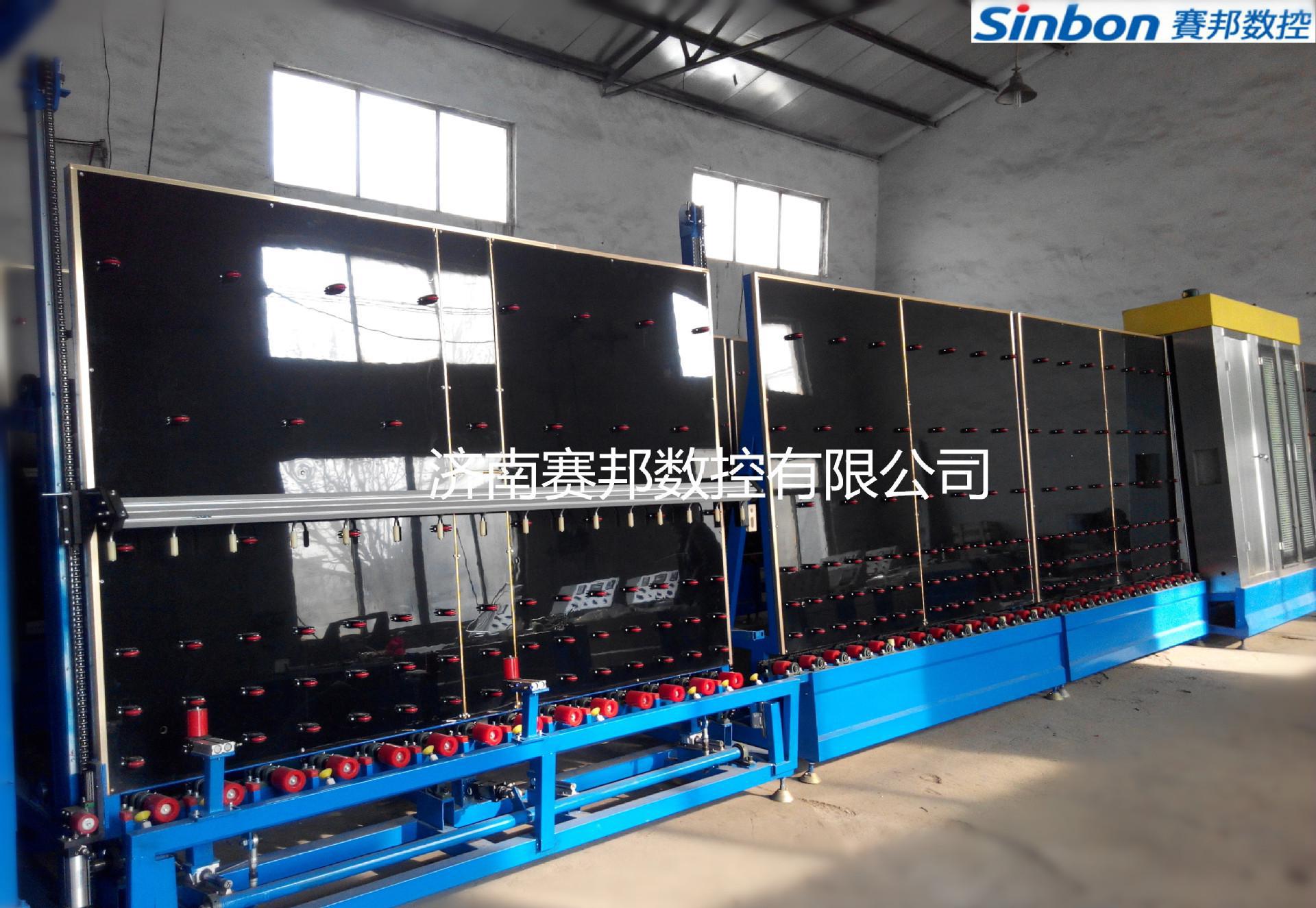 江苏新沂小型中空玻璃设备_中空玻璃自动挤压合片生产线