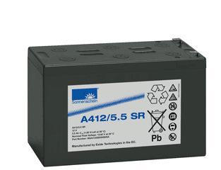 阳光蓄电池A412/5.5 SR德国阳光蓄电池总代理