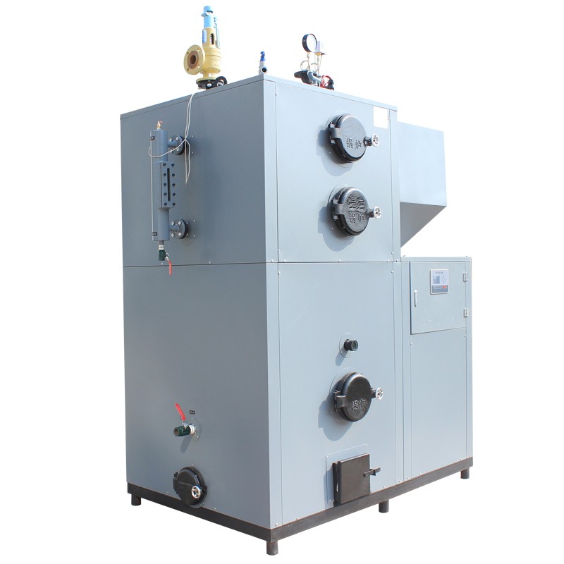 浙江聚能锅炉制造有限公司 生产500公斤免检生物质颗粒蒸发器 颗粒燃烧机