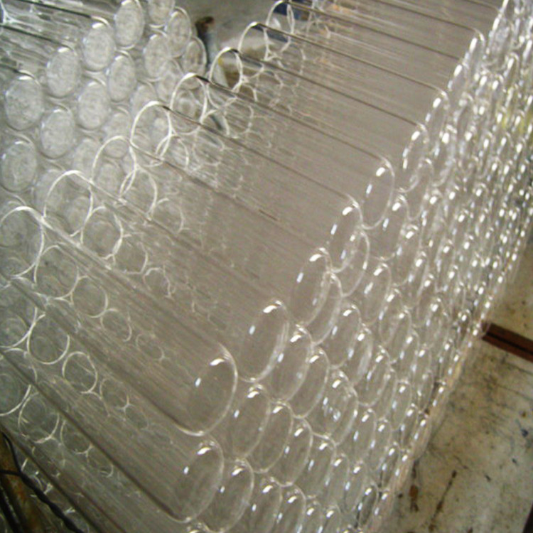 厂家定制加工优质透明石英玻璃试管 石英玻璃封底管 石英封底管