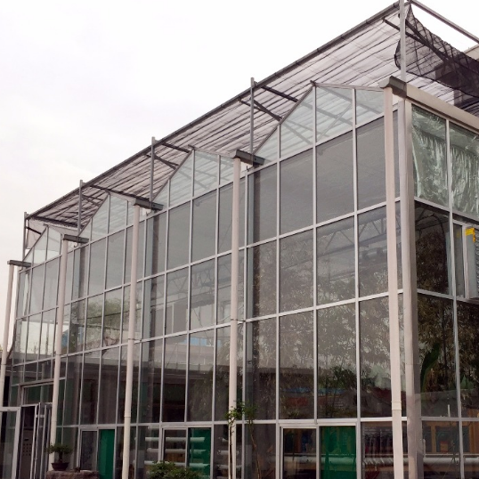 山东青州 玻璃温室大棚  建造厂家