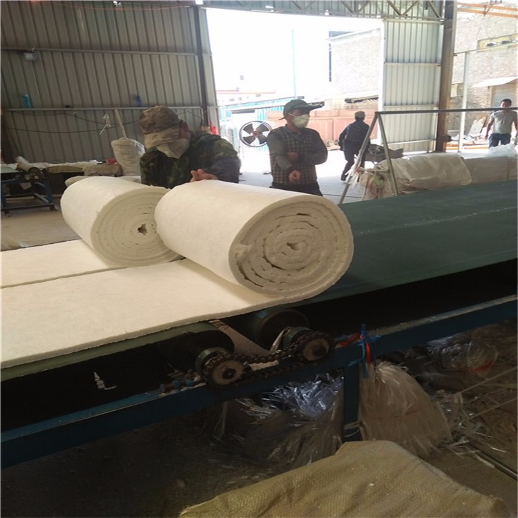 《悦恒保温》硅酸铝针刺毯厂家 生产硅酸铝陶瓷纤维毯 硅酸铝卷毡