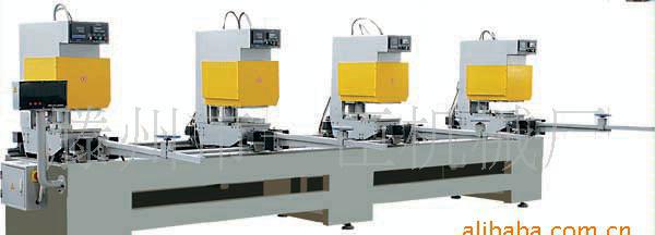 彩色塑钢机器设备--彩色门窗双面无缝四位焊接机