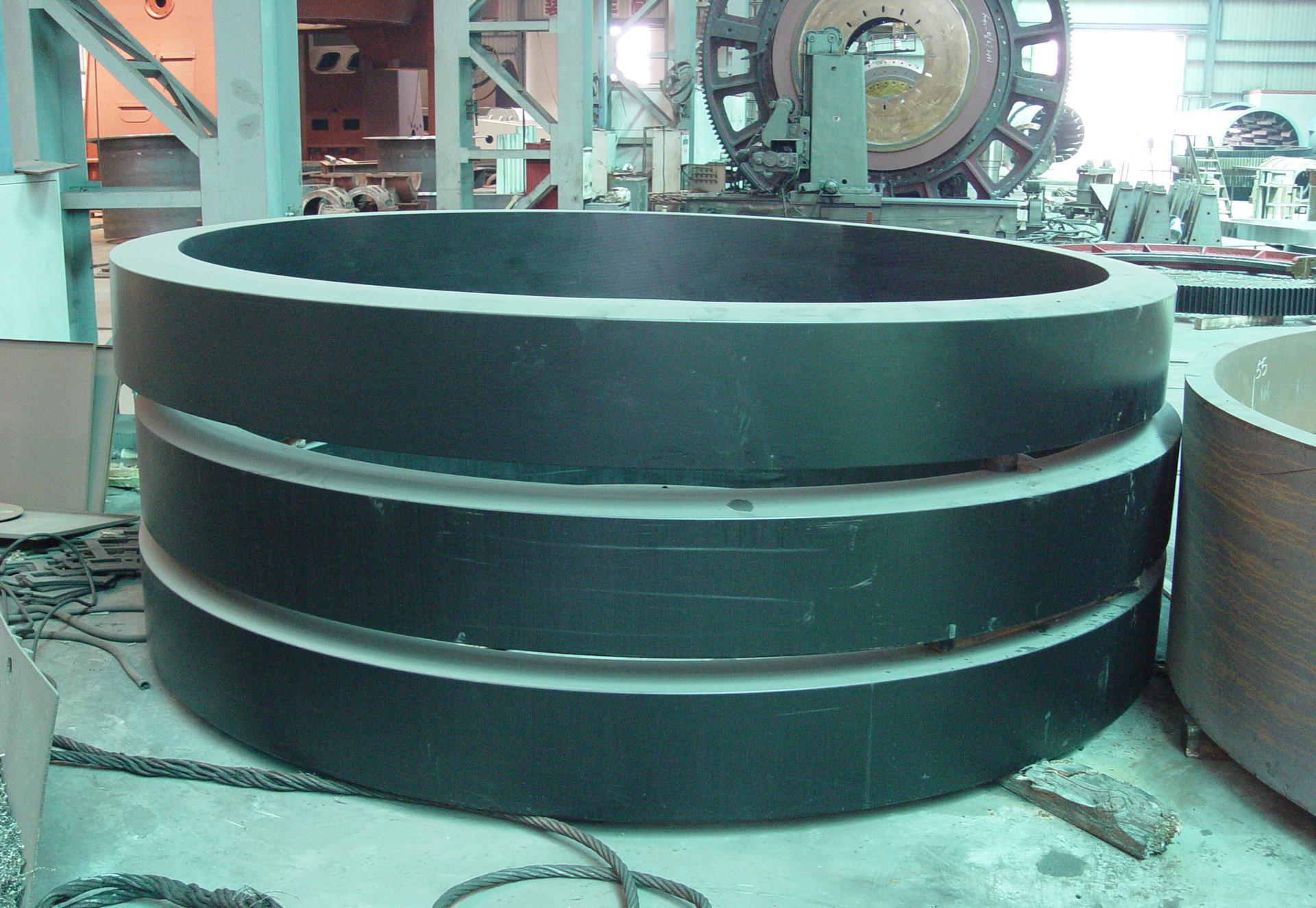 回转窑轮带加工