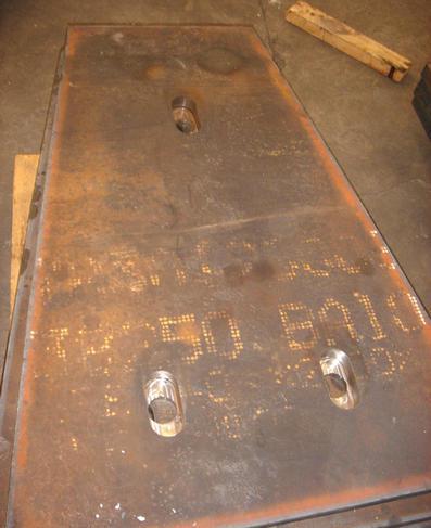 DILLIDUR400V耐磨钢板160MM板厚输送机用衬板