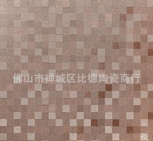 【佛山中冠陶瓷】地板砖-金属釉-仿古砖-金格子-60*60