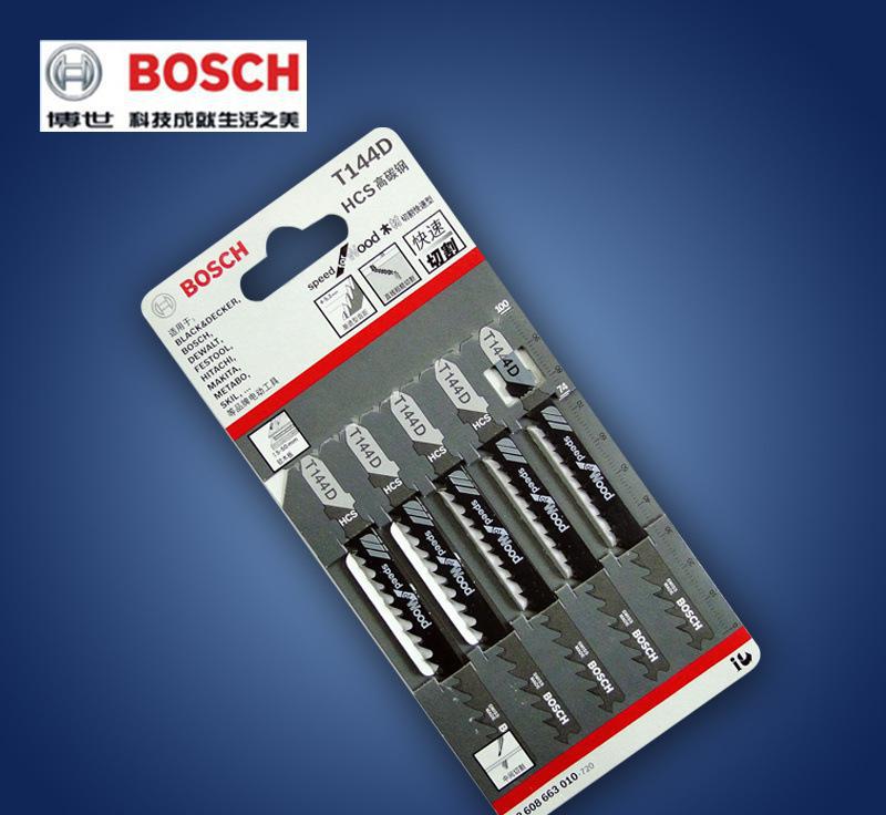 Bosch/博世 曲线锯条T144D 软木5-50MM 直线