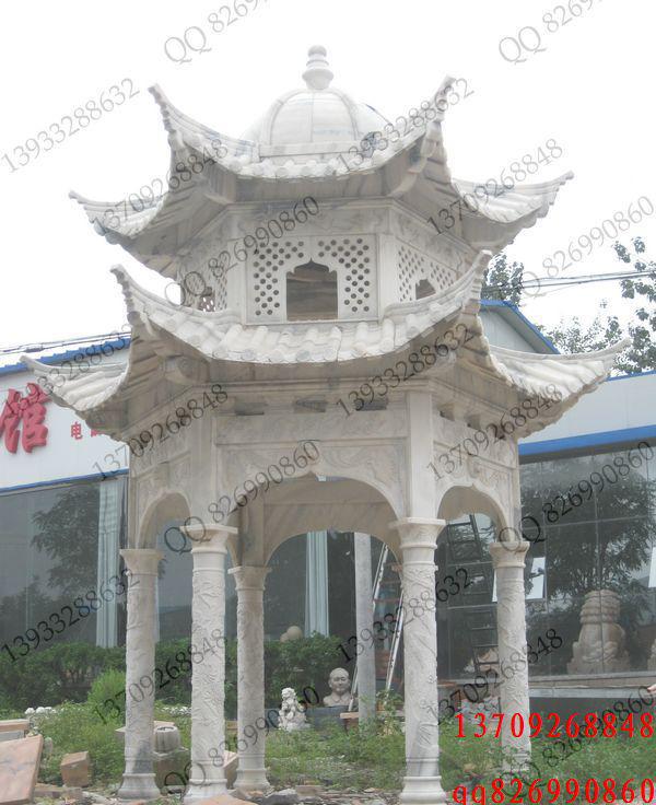 厂家直销亭子 晚霞红亭子 欧式亭子 仿古亭子