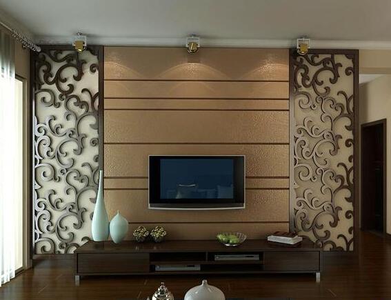 家具   家具定制   客厅家具   新秦家具   电视墙