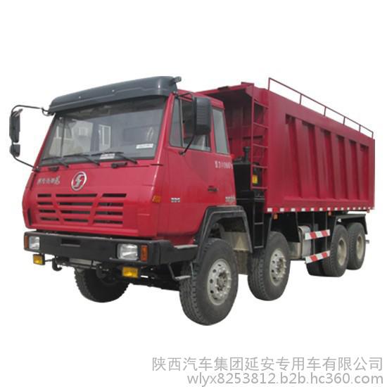 陕汽8X4砂罐车，液压顶盖式，装载容量大、重心低、稳定性好、单辆8×4运砂车运输性能相当于两辆份6×4运砂车。