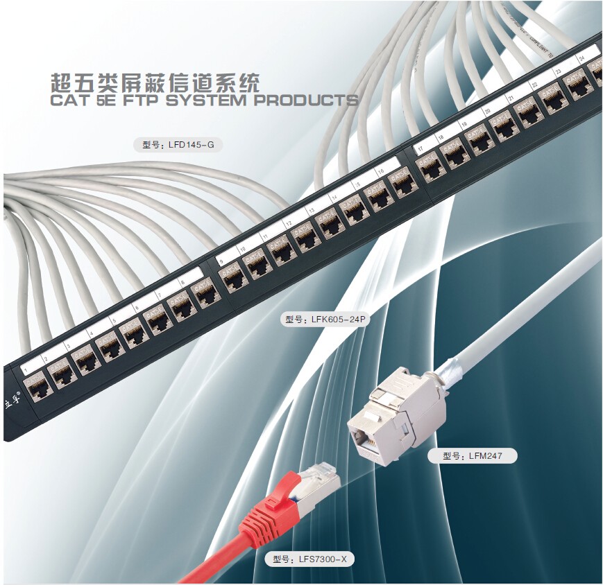 供应 立孚  屏蔽系统定制  超五类屏蔽信道系统设计 大品牌值得信赖