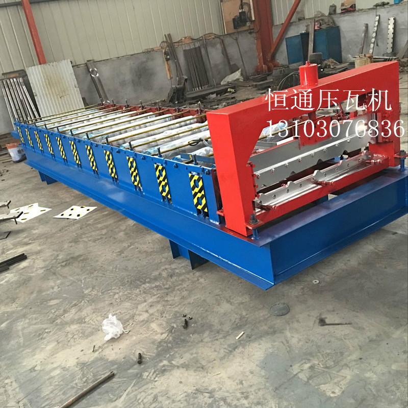 860彩钢压瓦机设备恒通最专业