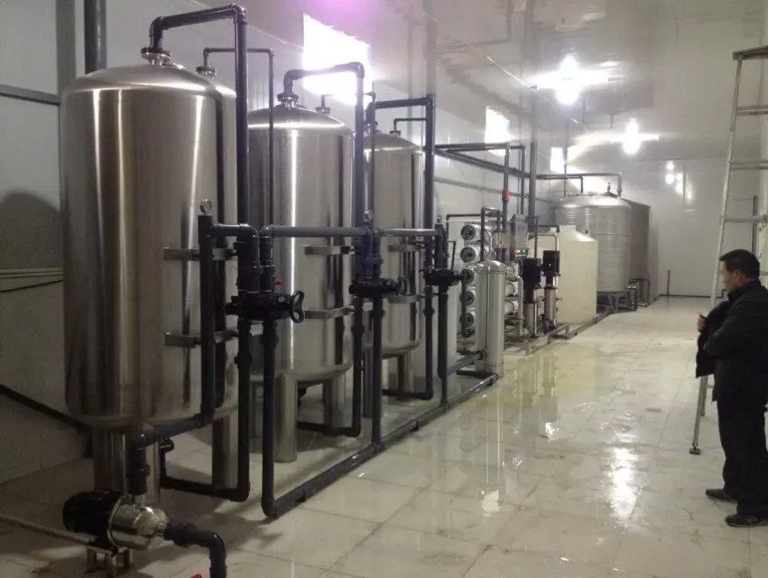 健源20吨预处理设备 陕西水处理设备设计 制作 施工