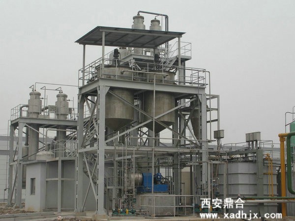 西安鼎合ZFJJ-6000型三效结晶盐类废水蒸发器 节能蒸发器