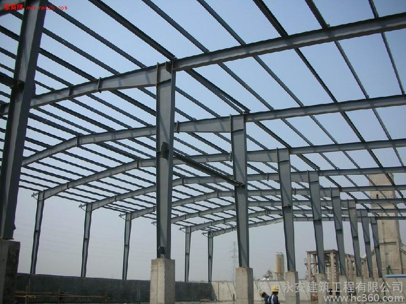 供应西安咸阳钢结构加工安装，西安钢结构加工安装，钢结构设计安装