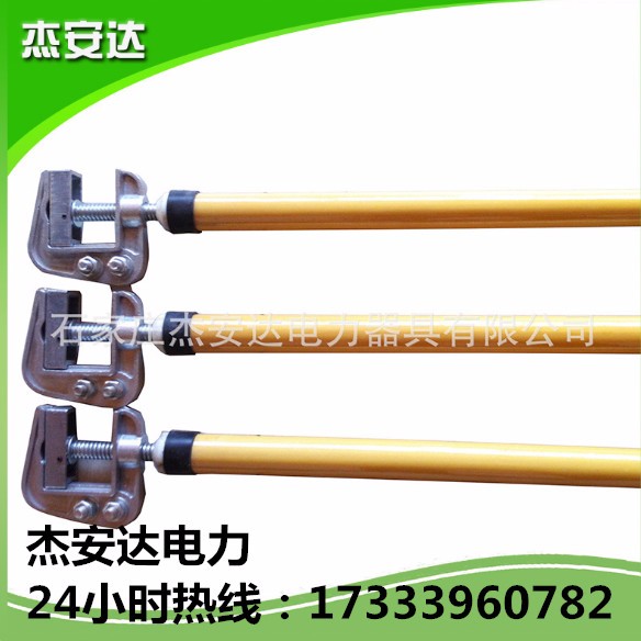 10KV铜包钢接地棒价格 离子接地棒 110KV双舌接地棒 4米高压接地棒生产厂家—杰安达电力