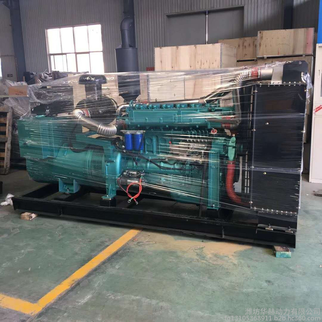 青海地区销售 潍柴300千瓦柴油发电机组 6126AZLD纯铜发电机 小区备用发电机