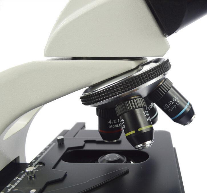 LIOO JS-500T三目显微镜生物实验教育临床教学科研 配CCD可接单反
