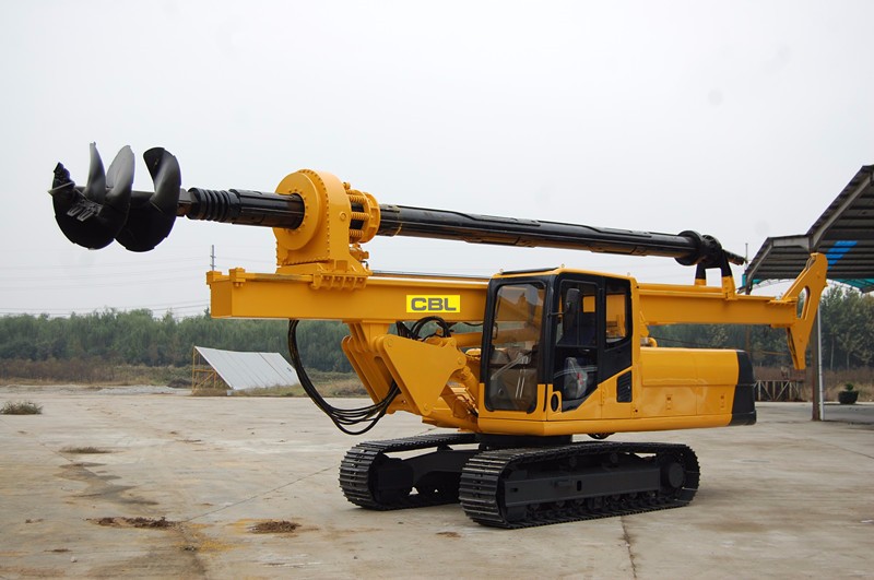 CBL 鲁班机械 LB-50 履带式旋挖钻机 市场销售价格46.8万 小型旋挖机
