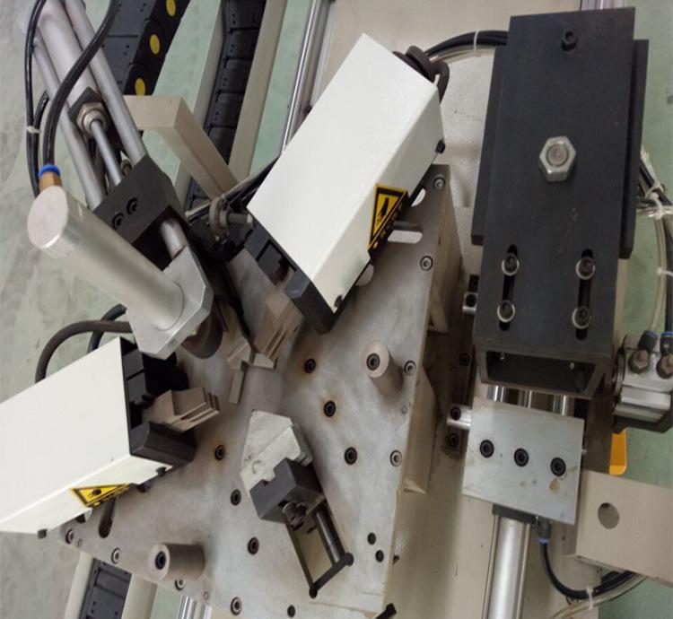 直销双头同步组角机 门窗设备 端面铣床 单头切割锯 包