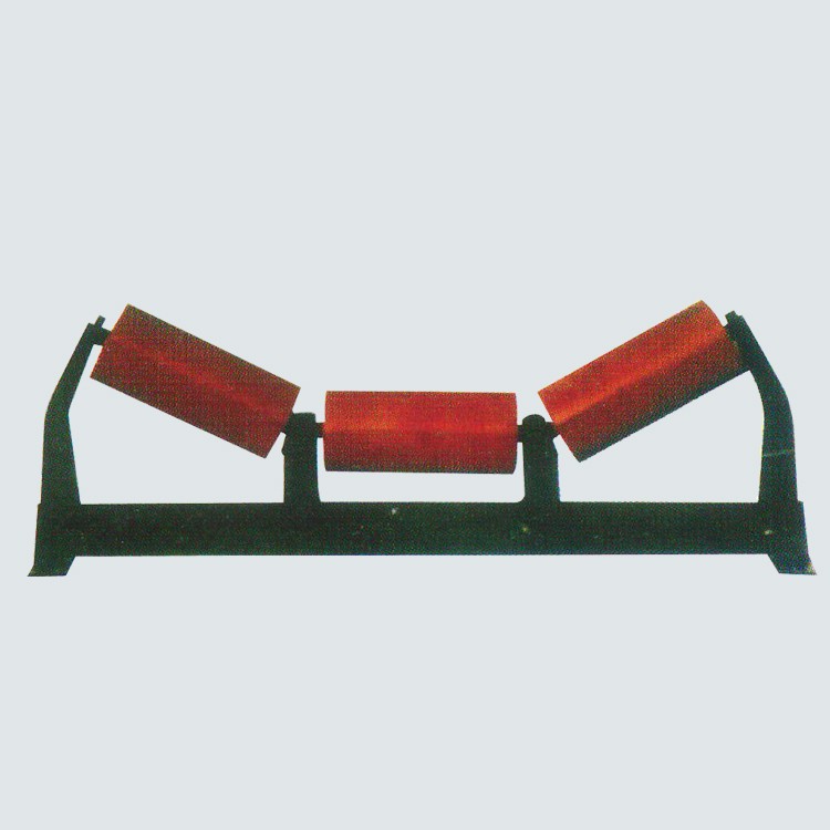 通达 槽型上调心托辊组 厂家直销托辊组 槽型托辊组 自动调心托辊组 摩擦上调心托辊组