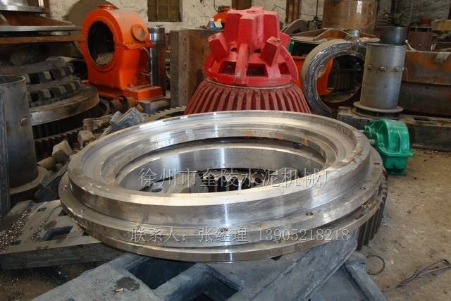 滚筒干燥机铸钢托轮整体分体式大齿圈批发价现货供应