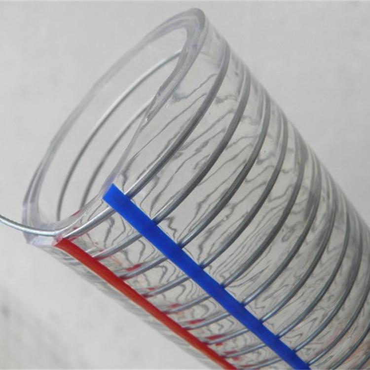 【精创】厂家批发 环保抗老化pvc软管   pvc软管  PVC螺旋钢丝管  无味透明塑料钢丝管