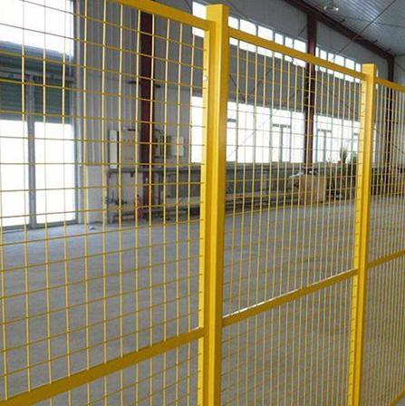 朋英py-015 实体厂家直供车间安全隔离栏可移动仓储隔离网