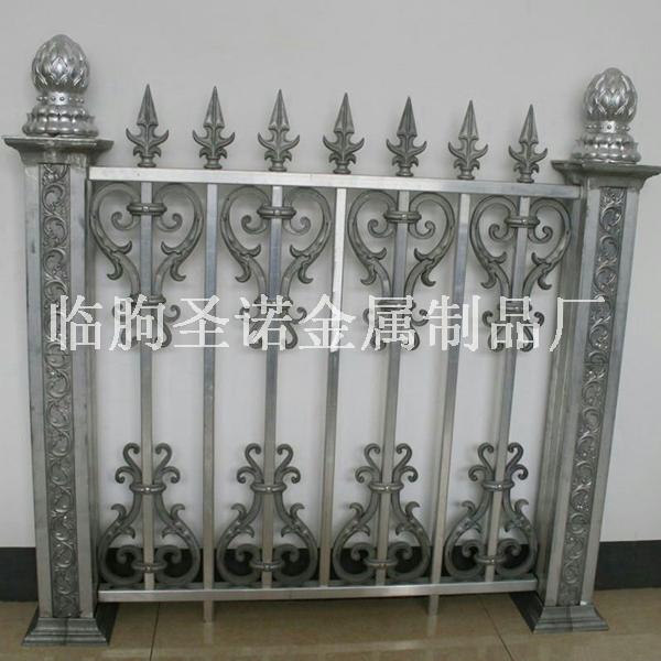 山东圣诺护栏铝合金护栏铝，别墅栏杆围墙