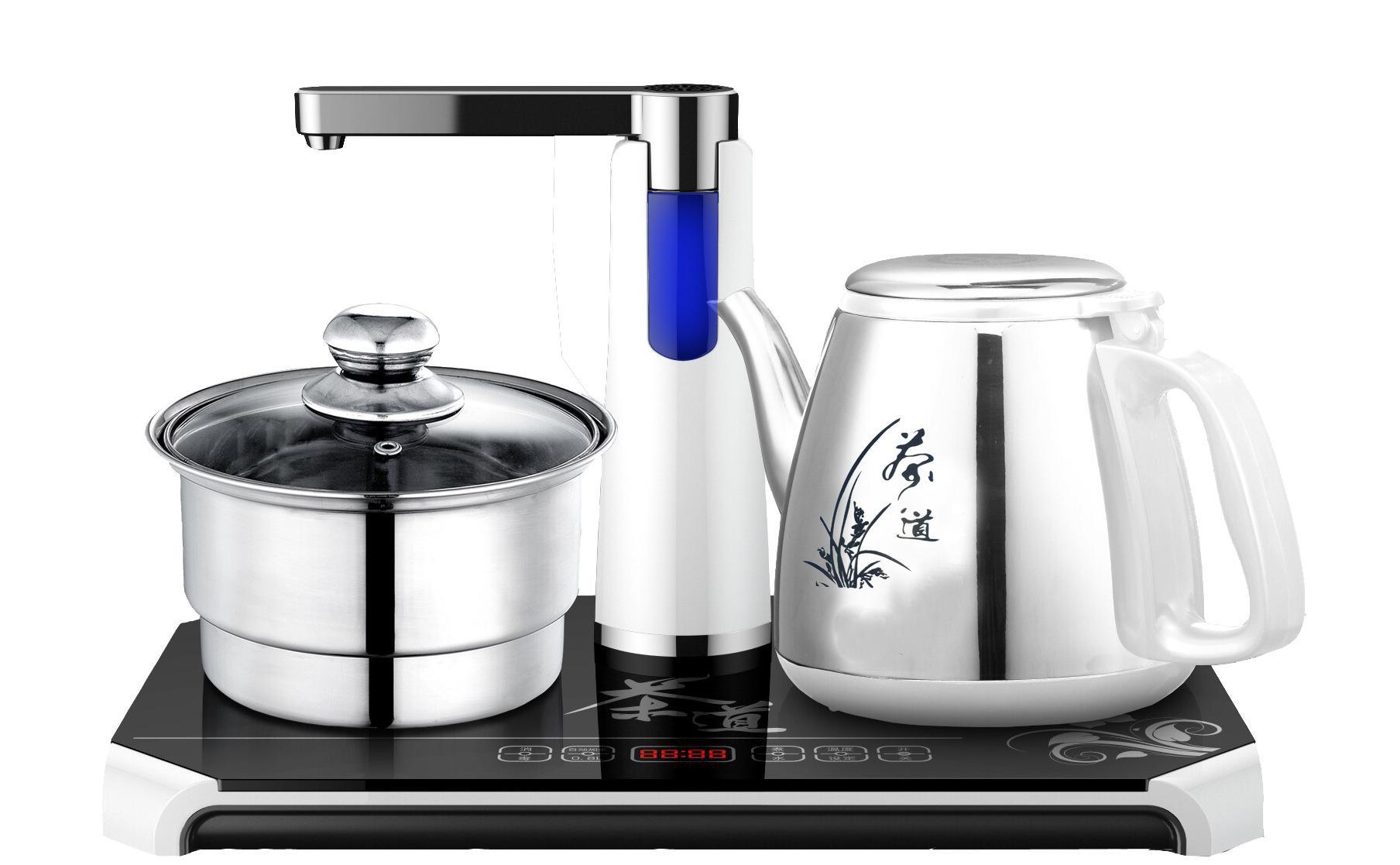 乐迈B206自动上水器茶具套装 水壶 电水壶 电热水壶 电茶壶套装