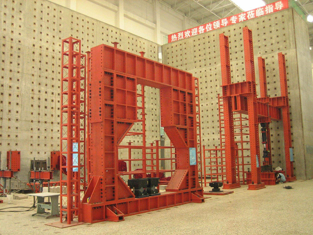 金北程专业制作材质Q235 西安地铁反力架可加工定做等钢结构工程