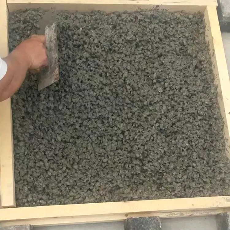 中德新亚 H-104透水混凝土外加剂   新型透气透水多孔轻质混凝土  无砂混凝土 透水地坪