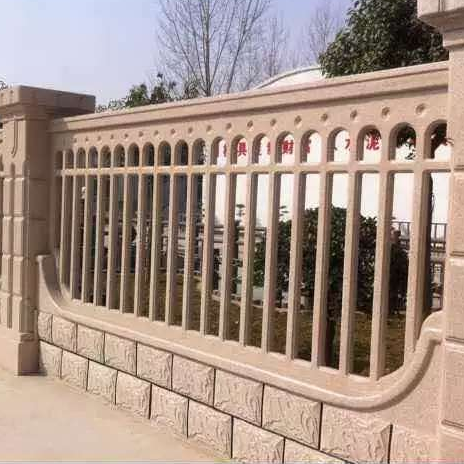 郑州天艺围栏模具金格围栏混凝土制品