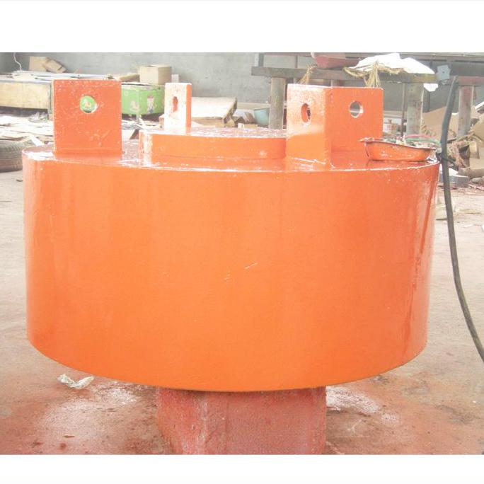 山东双特RCDB干式电磁除铁器 盘式电磁除铁器 悬挂式电磁磁选机 磁力大小可调