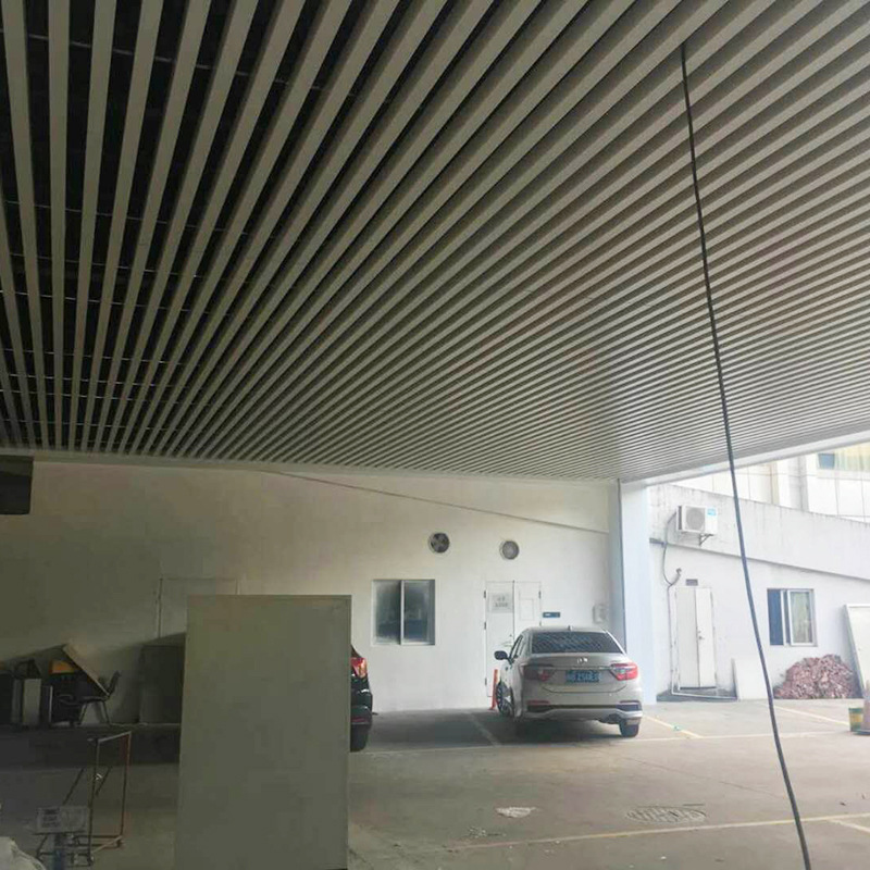 吊顶天花6063铝方管多规格定制 木纹外墙装饰材料型材铝方通吊顶
