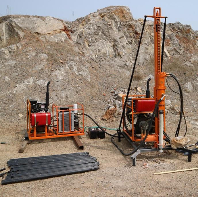 30型石油物探钻机   可拆卸型山地钻机