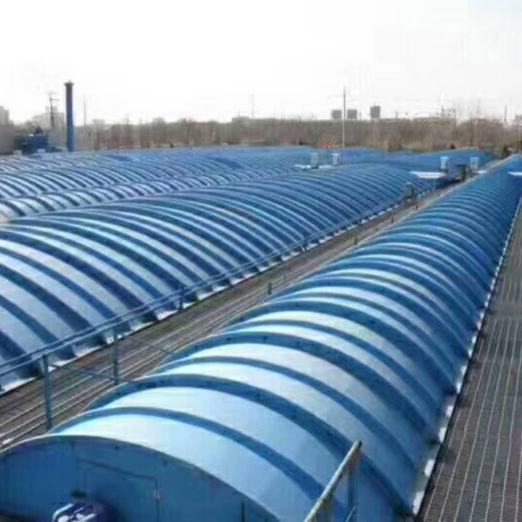 【正宏】  专业生厂家  订做 玻璃钢污水池盖板 玻璃钢集气罩 FRP弧形拱形盖板