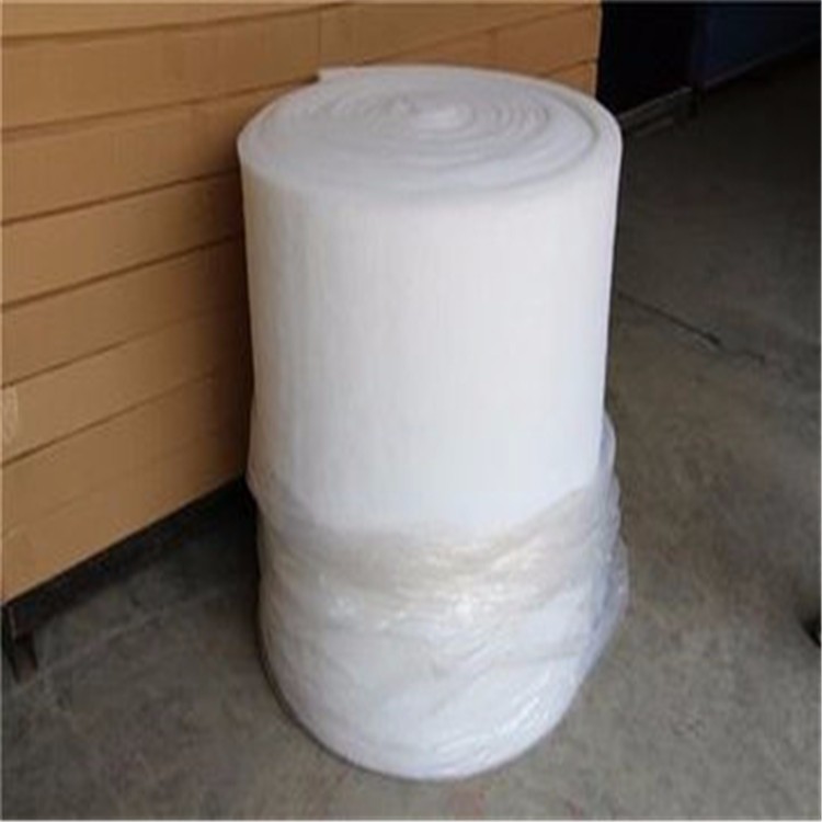 聚酯纤维吸音棉卷毡 阻燃墙体填充隔音棉 白色环保 家居装修材料-聚酯纤维吸音棉