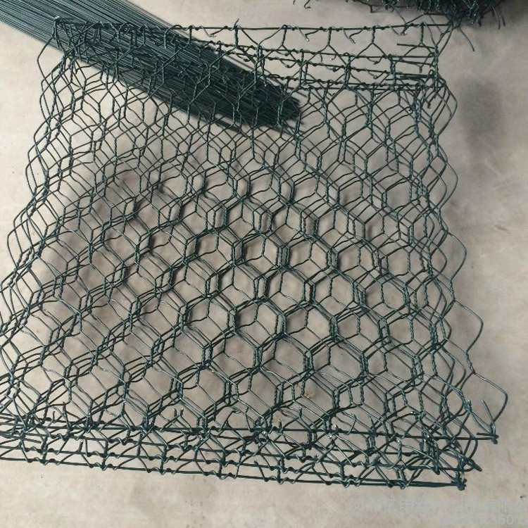 批发珠海石笼网  铁丝网 包塑石笼网报价  截流石笼网箱
