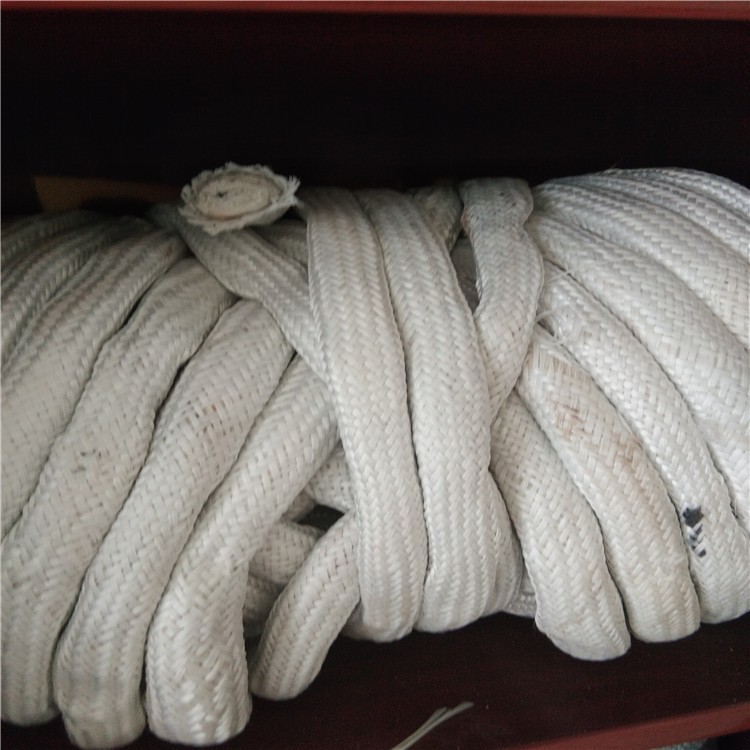 硅酸铝纤维绳/硅酸铝棉绳/硅酸铝编织绳价格《悦恒保温》厂家定制生产