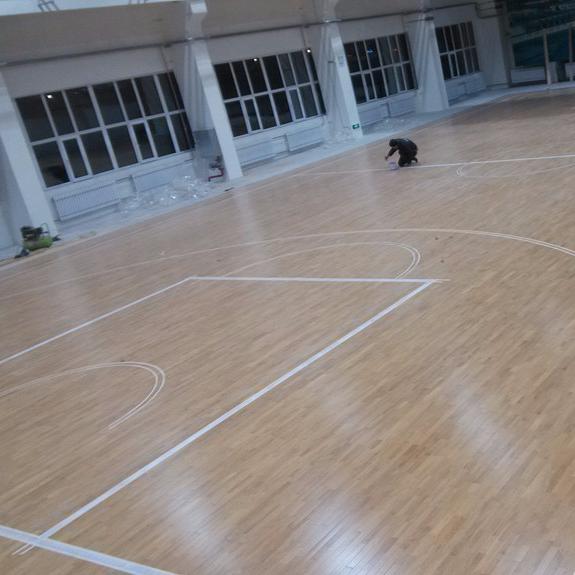 运动木地板 篮球场木地板 室内篮球场地板 实木运动地板