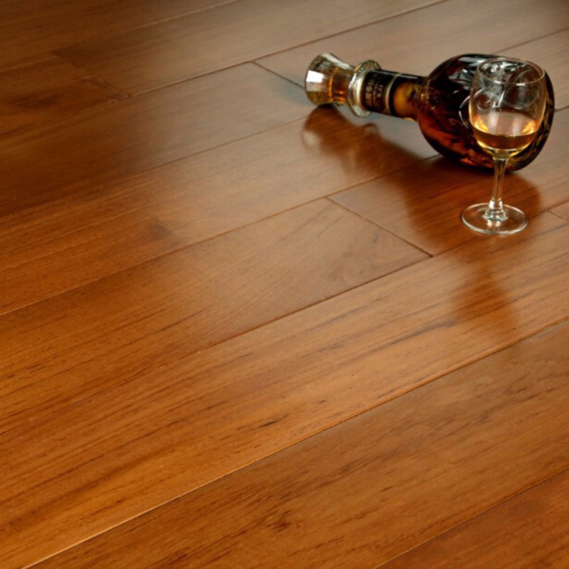木恋瓷纯天然柚木复合实木木地板