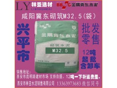 兴平市金隅冀东盾石牌砌筑水泥M32.5水泥（袋装）兴平市三原县西安水泥最新报价