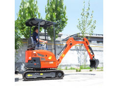 非常适合室内施工的小型挖掘机 迷你小钩机